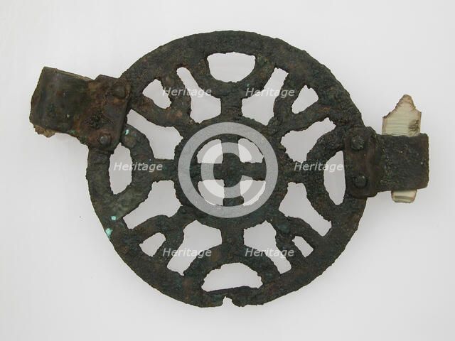 Openwork Belt Mount , Frankish, 500-700. Creator: Unknown.
