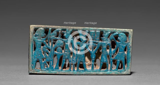 Openwork Spacer Bead, 1069-715 BC. Creator: Unknown.