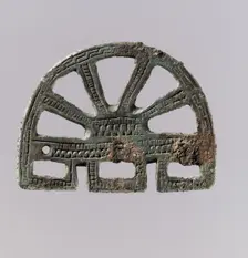Openwork Plaque, Frankish, 7th-8th century (?). Creator: Unknown
