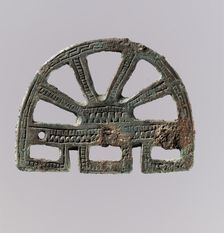 Openwork Plaque, Frankish, 7th-8th century (?). Creator: Unknown