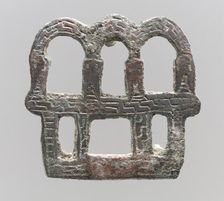 Openwork Plaque, Frankish, 7th century. Creator: Unknown