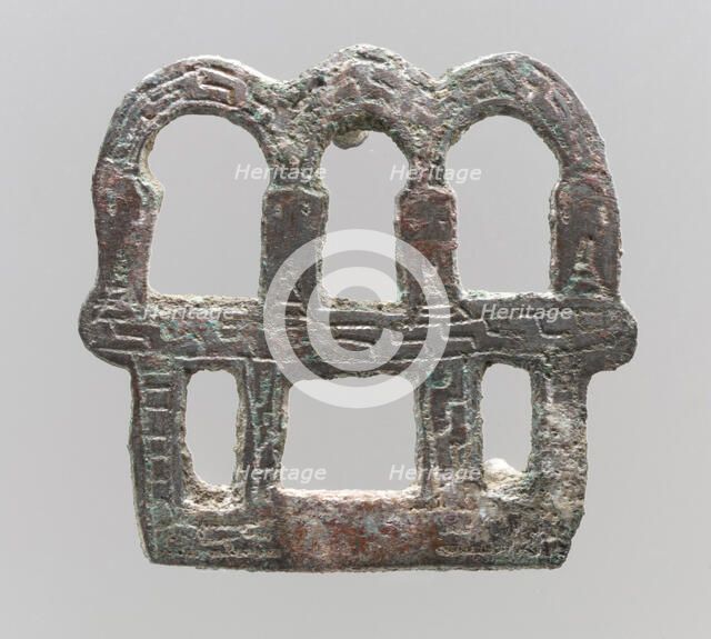 Openwork Plaque, Frankish, 7th century. Creator: Unknown.