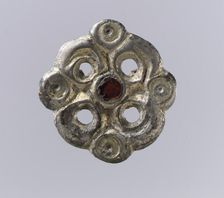 Openwork Rosette Brooch, Frankish, 6th century. Creator: Unknown