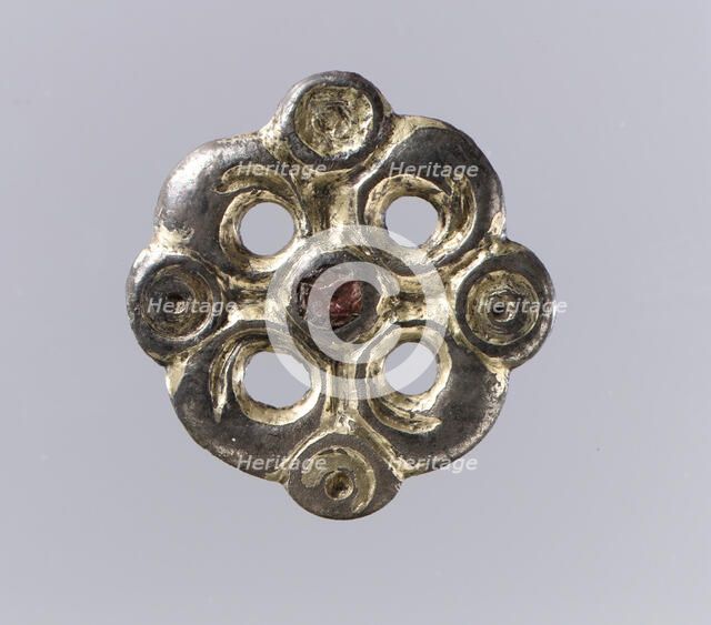 Openwork Rosette Brooch, Frankish, 6th century. Creator: Unknown.