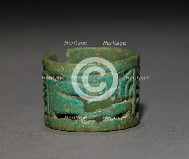 Openwork Ring, 1069-715 BC. Creator: Unknown.