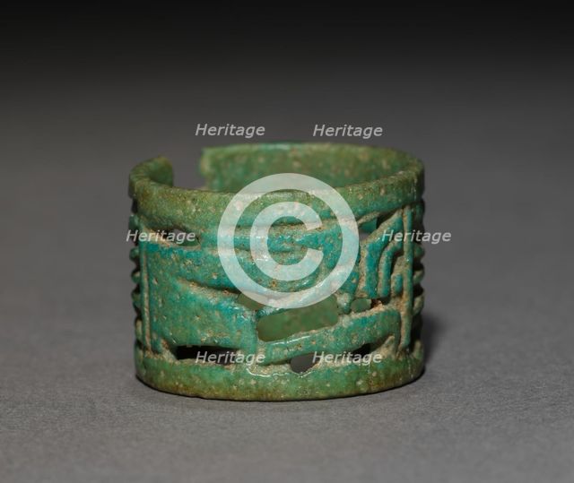 Openwork Ring, 1069-715 BC. Creator: Unknown.