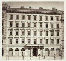 Opern Ring No. 8, Zinshaus des Herrn A. Zinner, 1860s. Creator: Unknown