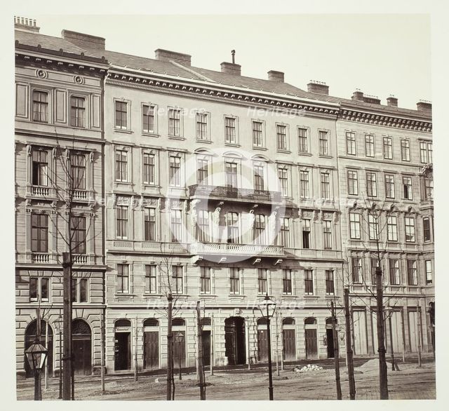 Opern-Ring No. 19, Wohnhaus des Herrn Karl Herzfeld, 1860s. Creator: Unknown.