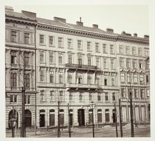 Opern-Ring No. 19, Wohnhaus des Herrn Karl Herzfeld, 1860s. Creator: Unknown