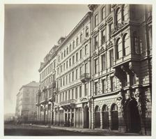 Operngasse No. 6, Zinshaus des Herrn M. Faber, 1860s. Creator: Unknown