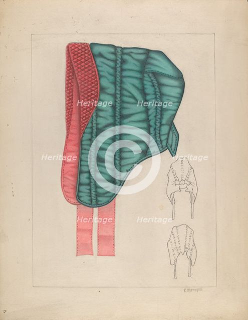 Opera Hood, 1935/1942. Creator: Raymond Manupelli.