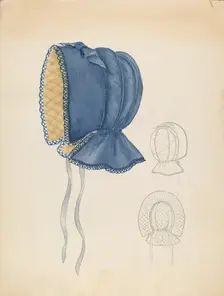 Opera Hood, c. 1936. Creator: Melita Hofmann