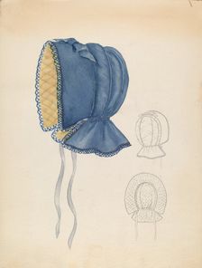 Opera Hood, c. 1936. Creator: Melita Hofmann