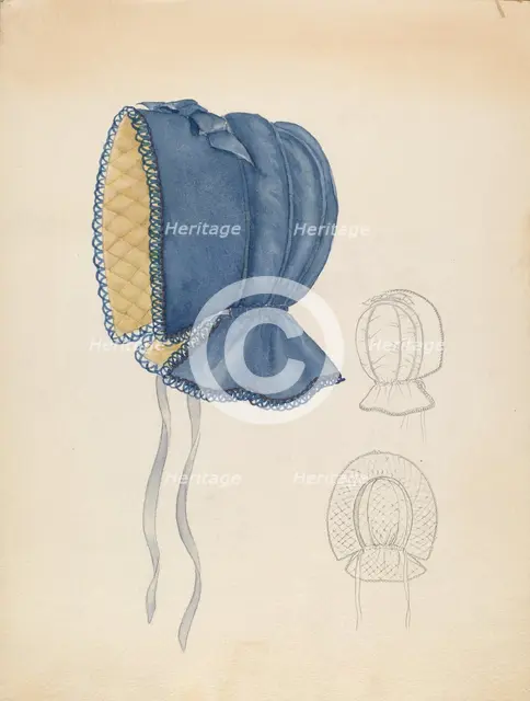Opera Hood, c. 1936. Creator: Melita Hofmann.