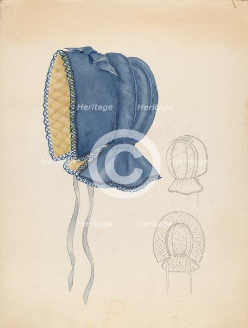 Opera Hood, c. 1936. Creator: Melita Hofmann.