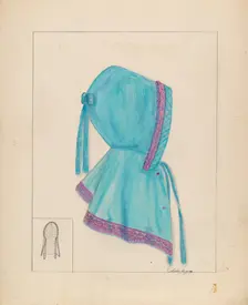 Opera Hood, c. 1937. Creator: Columbus Simpson