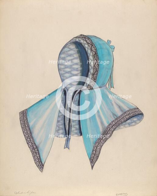 Opera Hood, c. 1937. Creator: Columbus Simpson.