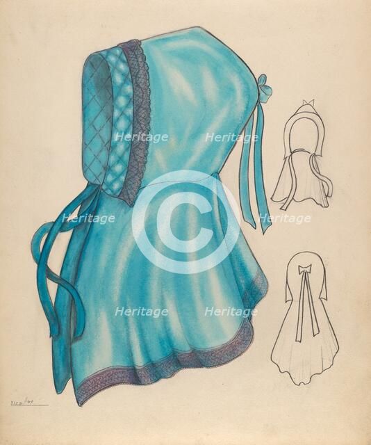 Opera Hood, c. 1937. Creator: Columbus Simpson.