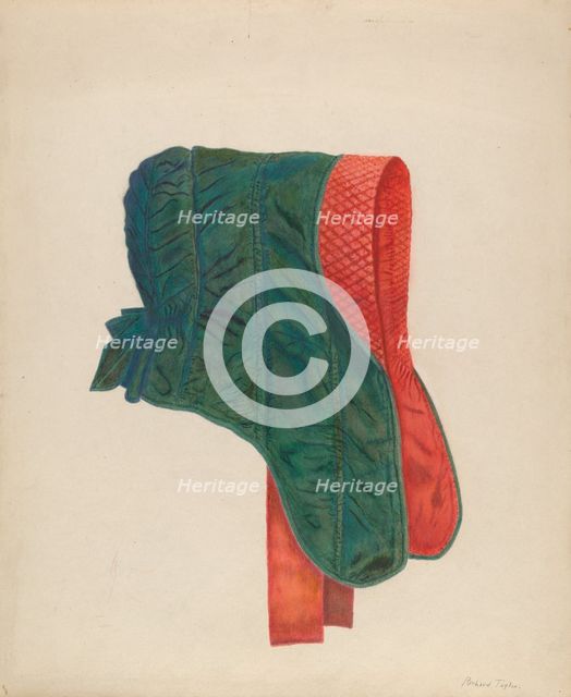 Opera Hood, c. 1937. Creator: Richard Taylor.