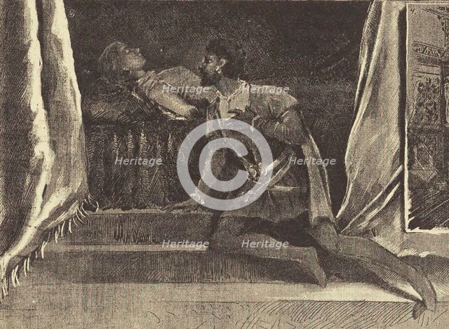 Opera Otello by Giuseppe Verdi at the Mariinsky Theatre in Saint Petersburg, November 26, 1887, 1887