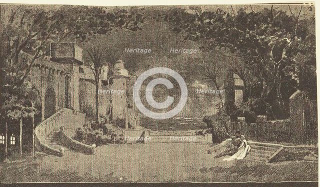 Opera Otello by Giuseppe Verdi at the Mariinsky Theatre in Saint Petersburg, November 26, 1887, 1887