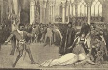 Opera Otello by Giuseppe Verdi at the Mariinsky Theatre in Saint Petersburg, November 26, 1887, 1887