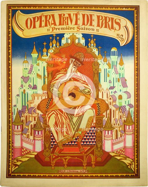 Opéra privé de Paris. Première saison. 1929, 1928.
