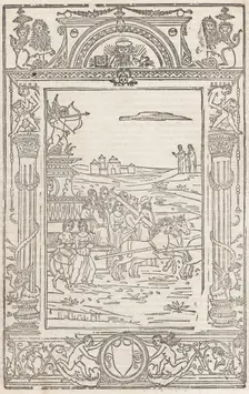 Opera..Triumphi, Soneti, & Canzone.., February 15, 1508. Creator: Pico Master