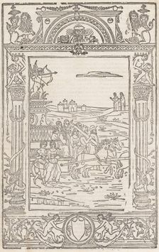 Opera..Triumphi, Soneti, & Canzone.., February 15, 1508. Creator: Pico Master