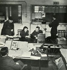 Operations Room c1943. Creator: Cecil Beaton