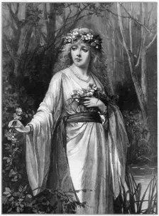 Ophelia 1892. Artist: Taylor