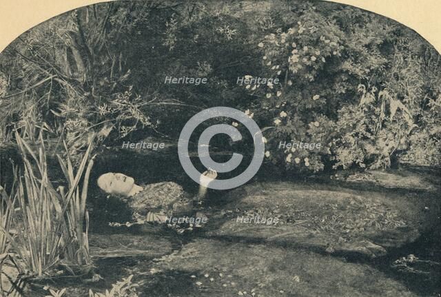 'Ophelia', c1852, (1935). Creator: WF Mansell.