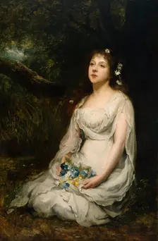 Ophelia, c1870s. Creator: Joseph Mordecai