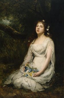 Ophelia, c1870s. Creator: Joseph Mordecai