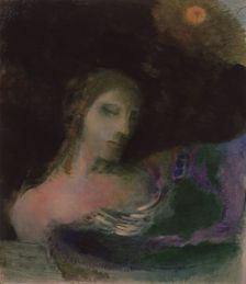 Ophelia, c.1901-1902. Creator: Redon, Odilon (1840-1916)