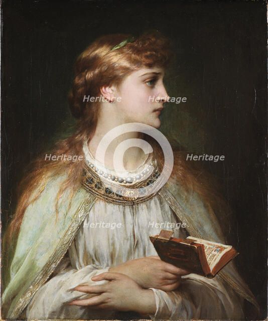 Ophelia, ca 1864. Artist: Dicksee, Sir Frank (1853-1928)