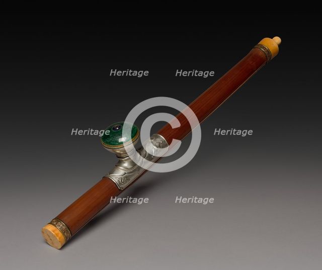 Opium Pipe, 19th century. Creator: Unknown.