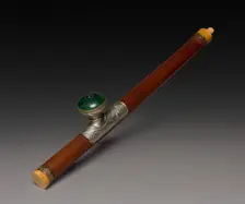 Opium Pipe, 19th century. Creator: Unknown