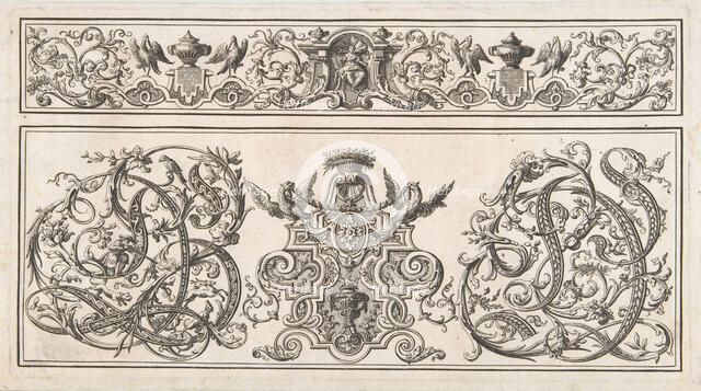 Orthographia pl.5, late 17th-mid-18th century. Creator: Johann Daniel Preissler.