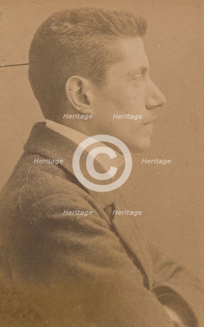Ortiz. Léon. 25 ans, né à Paris. Commis d'architecte. Anarchiste. Voyage ordinairement en ..., 1894. Creator: Alphonse Bertillon.