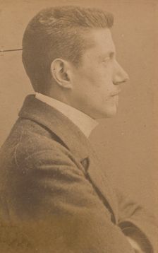 Ortiz. Léon. 25 ans, né à Paris. Commis d'architecte. Anarchiste. Voyage ordinairement en ..., 1894. Creator: Alphonse Bertillon