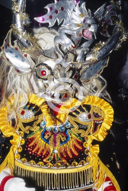 Oruro Mask, Bolivia. Artist: Unknown.