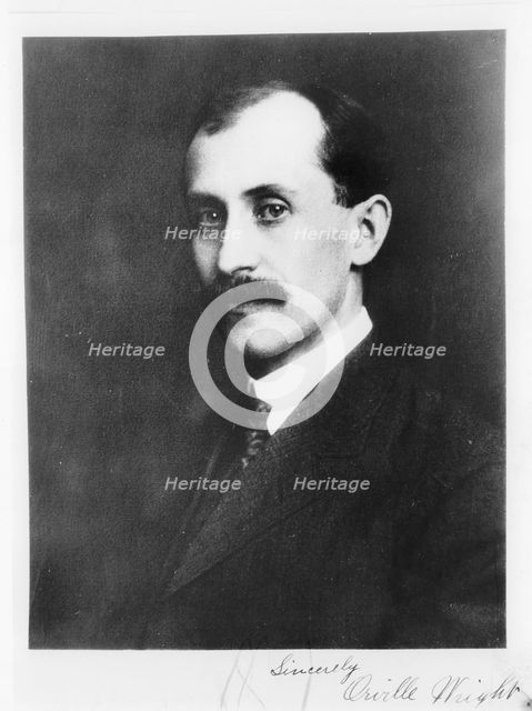 Orville Wright, 1903. Creator: Unknown.