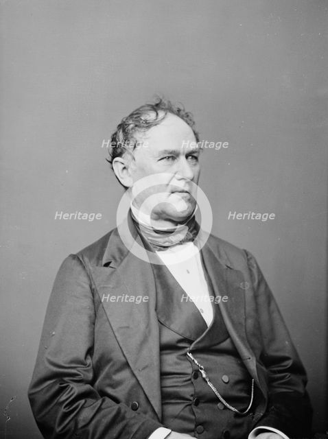 Orville Hickman Browning, between 1855 and 1865. Creator: Unknown.