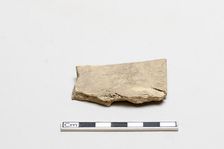 Oracle bone, incribed, Shang dynasty, ca. 1600 - ca. 1050 BCE. Creator: Unknown