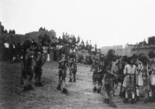 Oraibi snake dance, 1904, c1905. Creator: Edward Sheriff Curtis