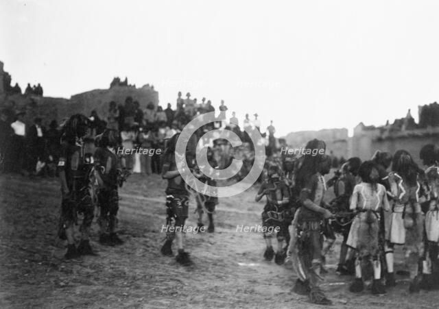 Oraibi snake dance, 1904, c1905. Creator: Edward Sheriff Curtis.
