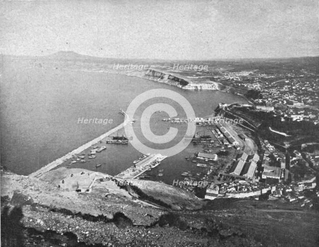 ''Oran. Vue generale du port; Afrique du nord', 1914. Creator: Unknown.