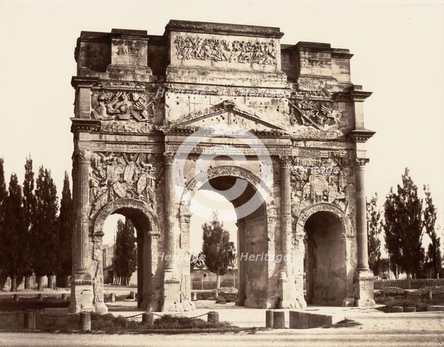Orange, Arc Antique, ca. 1864. Creator: Edouard Baldus.