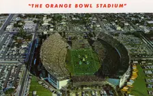 Orange Bowl Stadium, Miami, Florida, USA, 1958